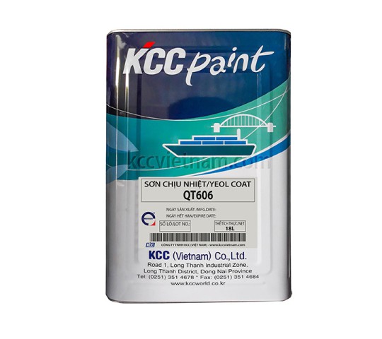 Yeolcoat QT606 – Sơn Chịu Nhiệt 200°C – 600°C